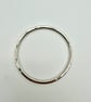 Hammered sterling silver bangle. Handmade & hallmarked - Image 4