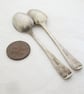 Divorce coffeespoons, I Don't, Me Neither, vintage spoon pair, hand stamped - Image 3