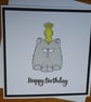 Grumpy Cat Happy Birthday Card - Bird - Image 3