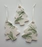 Ceramic Christmas tree decoration - Image 3