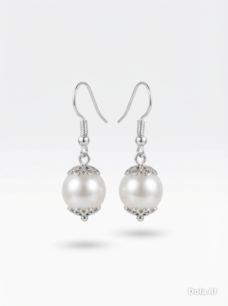 Pearl Drop Earrings 