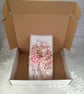 Luxury Pink Santa Christmas Card. Pink Ice Skates Card. 3D Christmas Card. (30) - Image 7