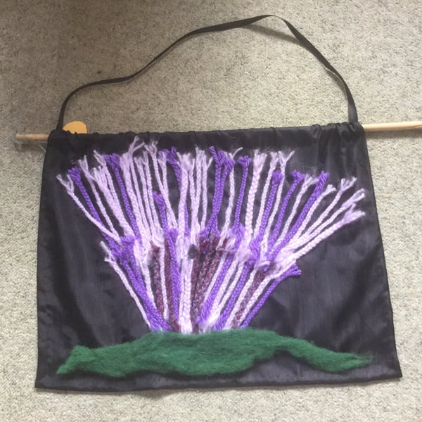 Lavender wall hanging 