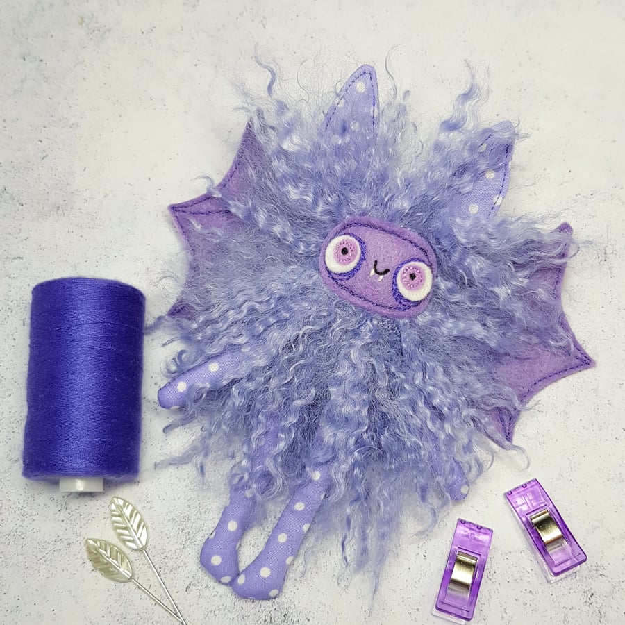 Pastel Purple Yeti Bat