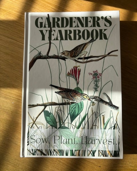 Gardener's Yearbook 200 Page Dot Grid Journal