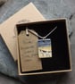 Handmade Ceramic pointer dog pendant - Image 6