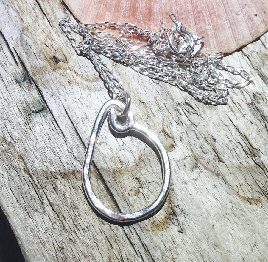  Handmade Sterling Silver Pendant Necklace - UK Free Post