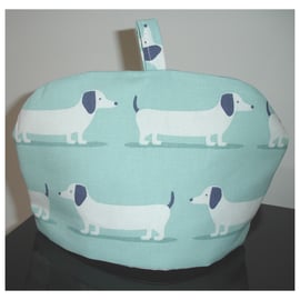 Dachshund Tea Cosy For A SMALL STUMP Teapot