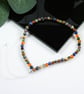 Mixed Gemstone Anklet in Summery Shades - Image 5
