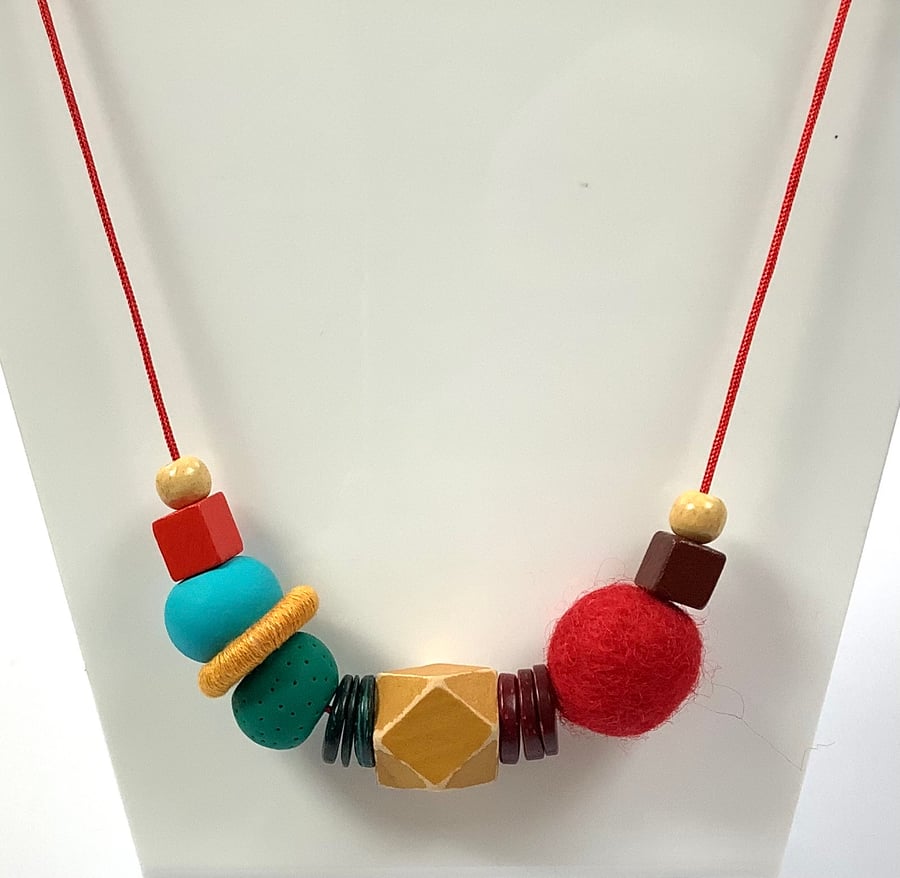 Colourful Bead Necklace