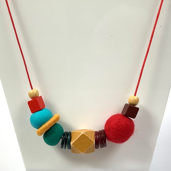 Colourful Bead Necklace