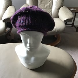 Beret style hat 