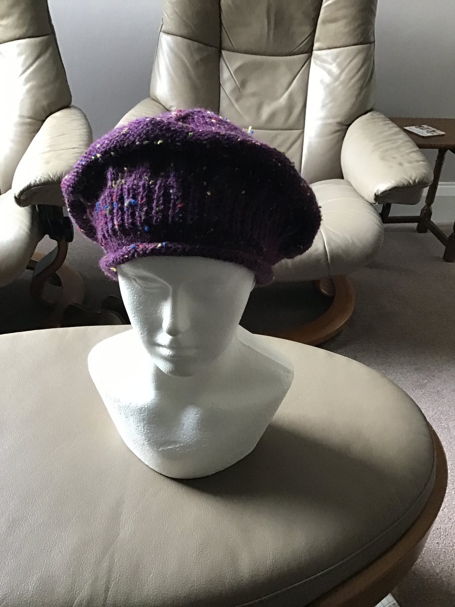 Beret style hat 