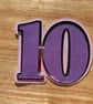 Handmade personalised cake topper - birthday, anniversary,  - Image 2