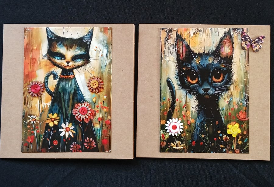 Pack of 2 blank cards