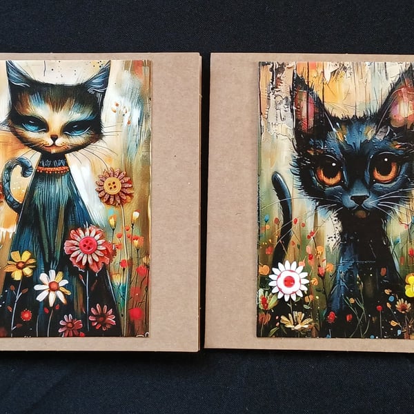 Pack of 2 blank cards