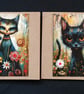 Pack of 2 blank cards