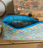 Wristlet purse or small clutch made with Liberty of London tana lawn - Image 5