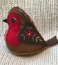 Robin - decorative felt friend 