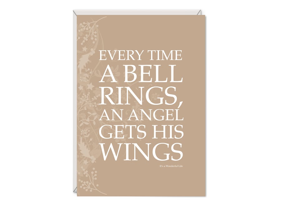 It's a Wonderful Life Christmas Card