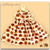 Reserved for Beverly - Cute Hedgehogs Dress