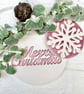 Duo ceramic Christmas decoration - Image 1
