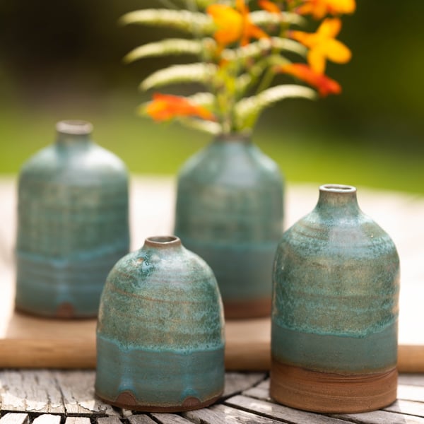 Handmade Ceramic Bud Vase