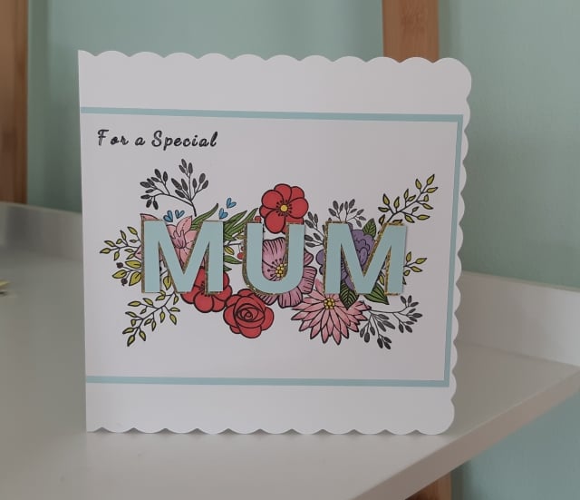 Hand crafted Special Mum card