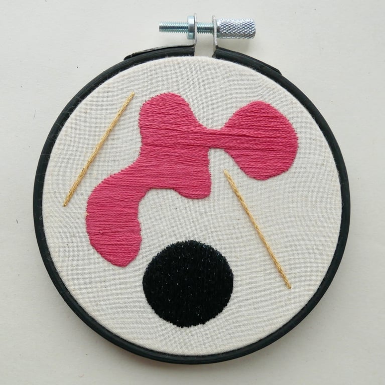 Chaos Theory Abstract No.6 - Time Has No Meaning Any More in Pink