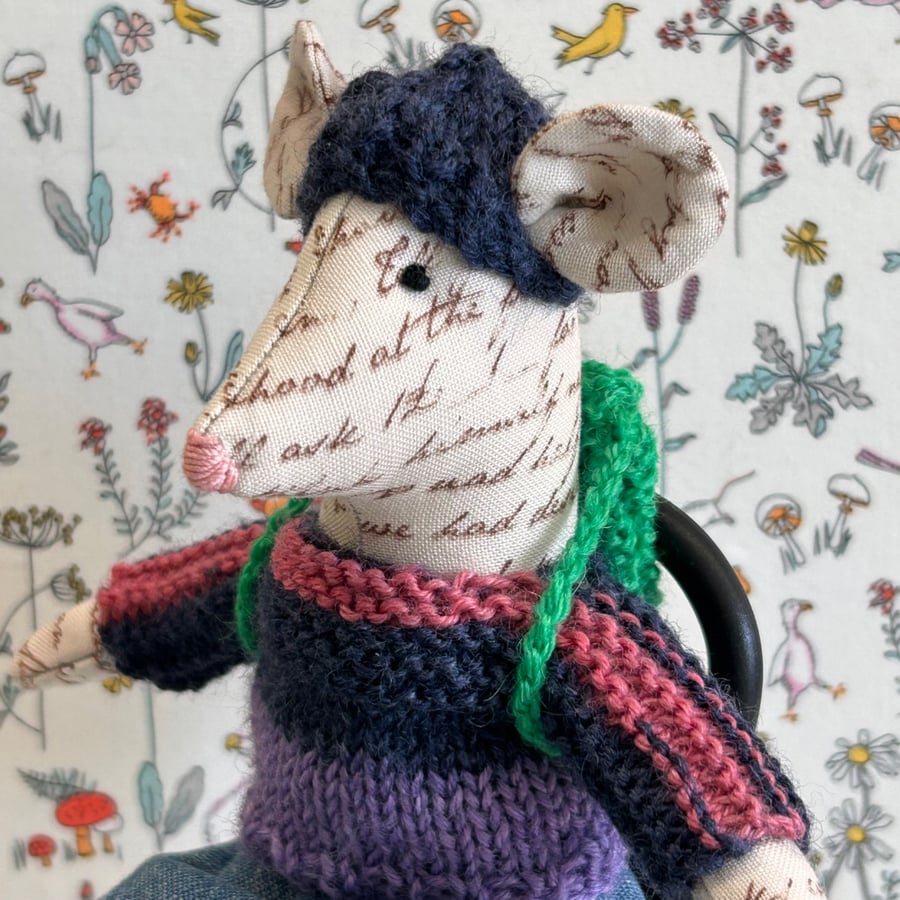 Handmade Little Cloth Mouse 