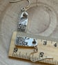 Handmade Ceramic Earrings One of a Kind Zero waste Eco Friendly Gifts - Image 6