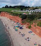 Ladram Bay Jurassic Coast Devon Photograph Print - Image 1