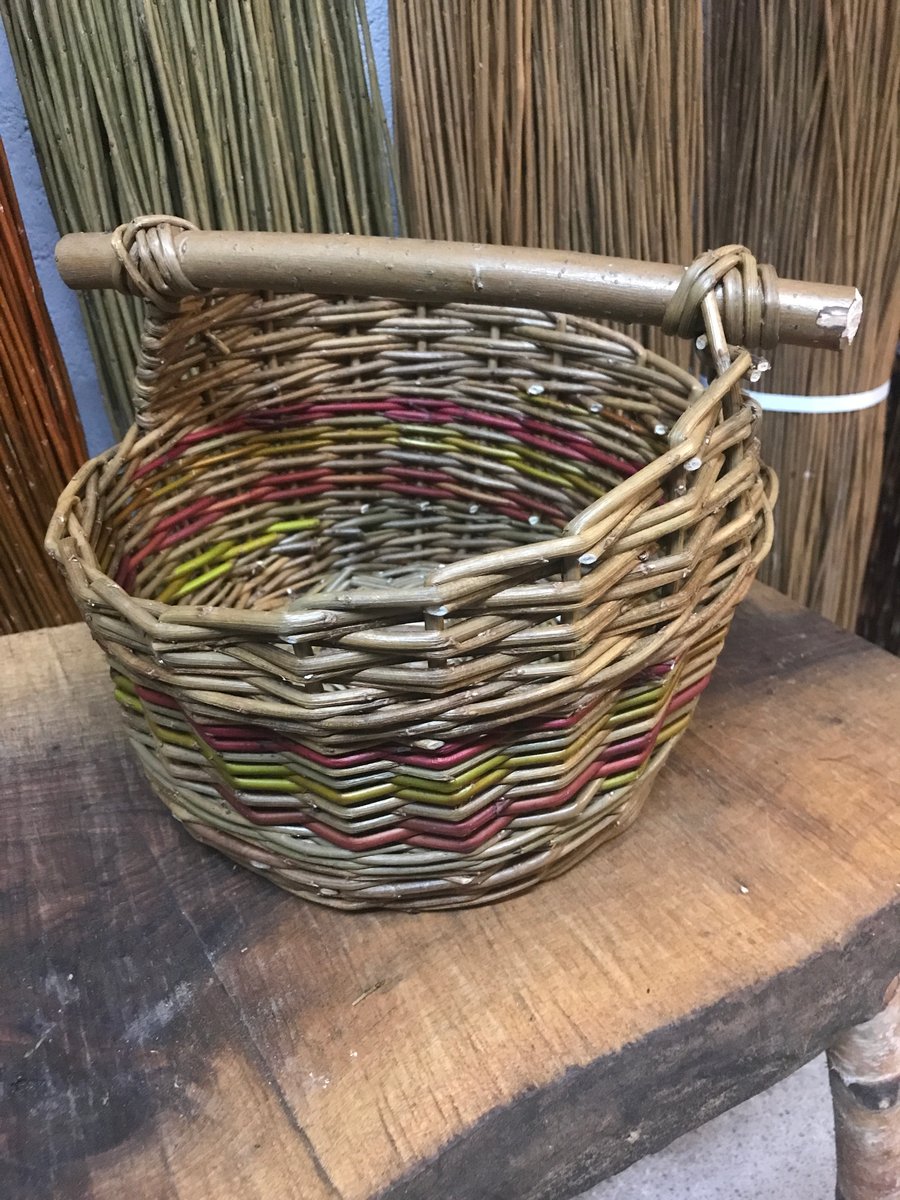 Willow asymmetrical basket