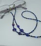 Beaded Glasses Chain - Blue - Image 6