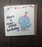 Dinosaur birthday card - Image 2
