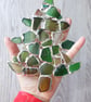 Seaglass Christmas tree suncatcher  - Image 4