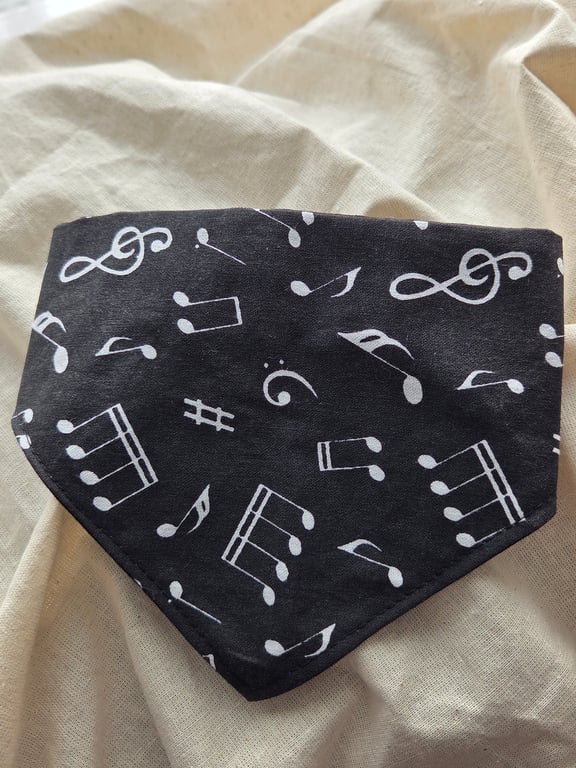 Elasticated slip-on Dog Bandana - Size S-M