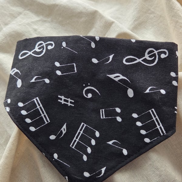 Elasticated slip-on Dog Bandana - Size S-M