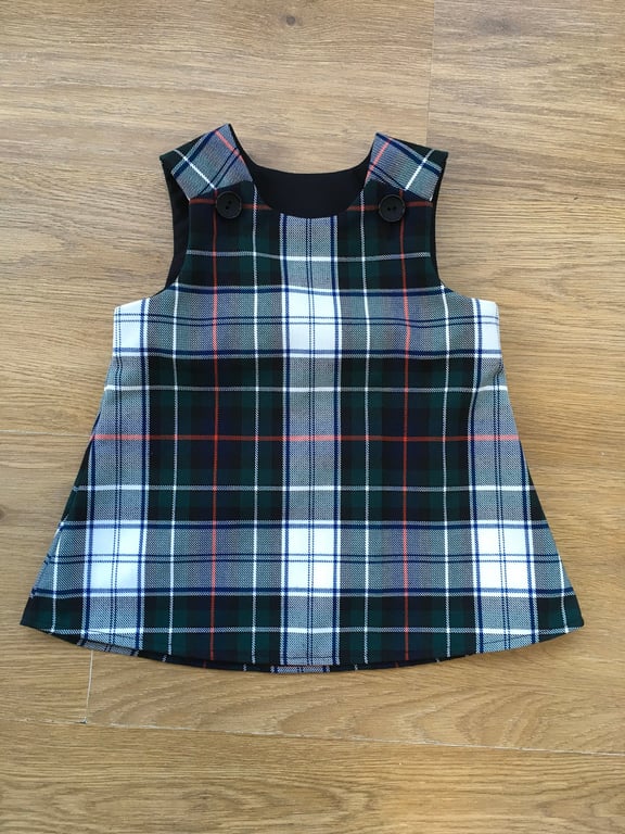 MacKenzie Dress Tartan Pinafore Dress