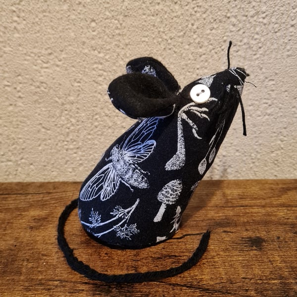 Faux mouse fabric animal doll Mothmouse the mouse