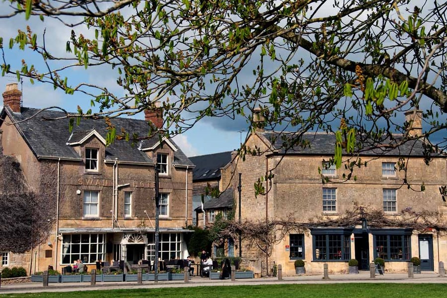 Broadway High Street Cotswolds Worcestershire UK Photograph Print