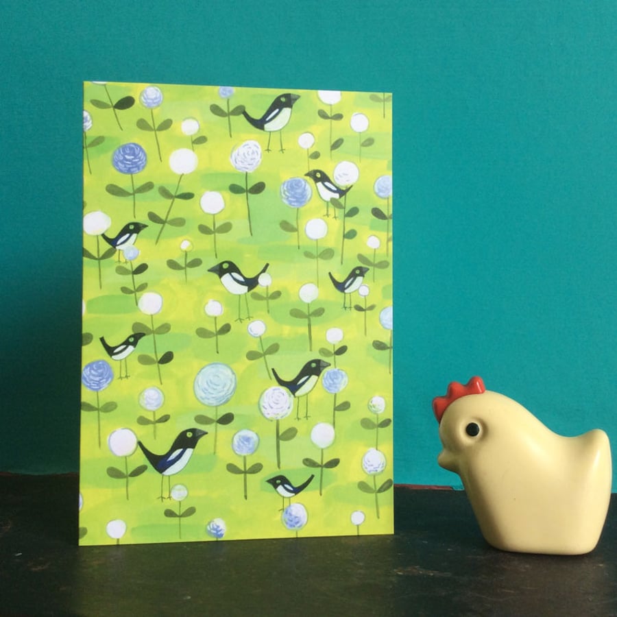 Magpie card by Jo Brown