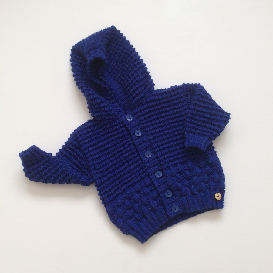 Baby Boy's Hooded Jacket - 6 -12months