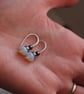 Silver opalite earrings - Image 4