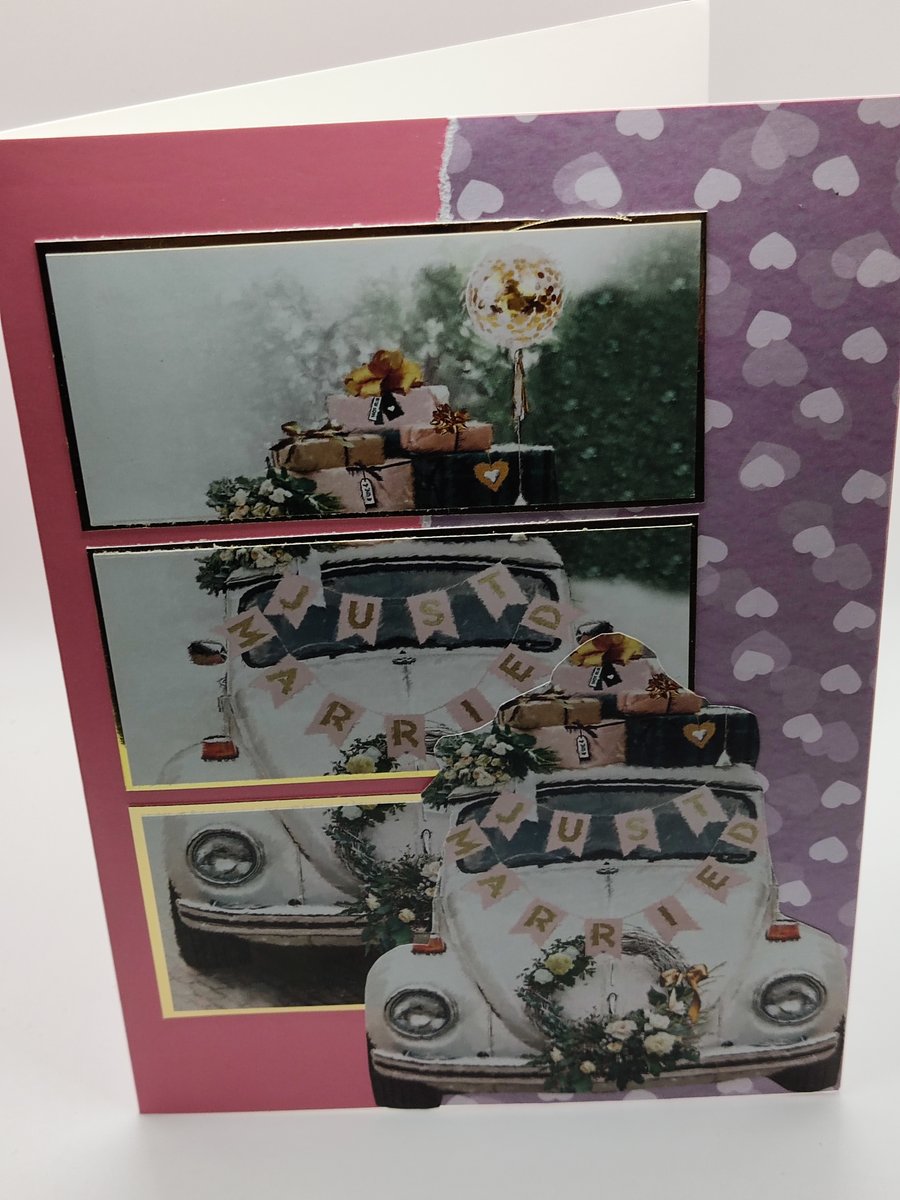 Wedding Car - Wedding Card