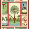 Twelve Days of Christmas Panel by Makower