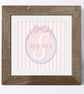 Regency Stripe Personalised Print for Her - Image 6