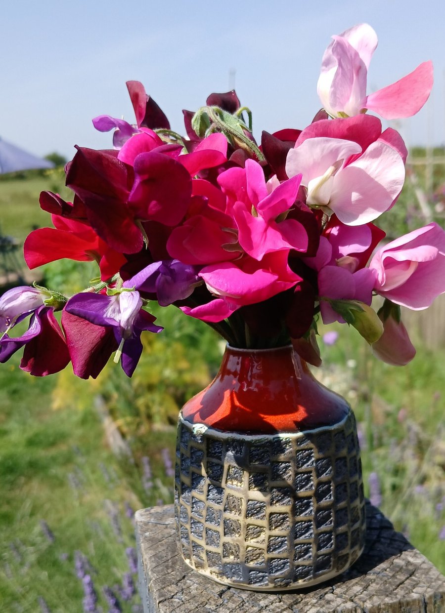 Small mid century style bud vase