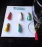 Six Wine Glass Charms or Markers - Image 1