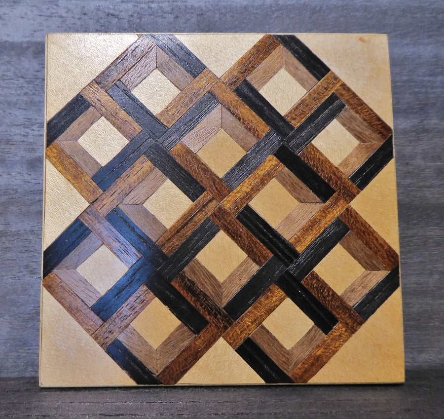 Wood Veneer Coaster